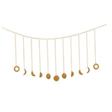Maxbell Hanging Pendant Lunar Moon Phase Chain Photo Background Chain