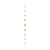 Maxbell Hanging Ornaments Banner Moon Lunar Changing cycle Garland f/Festival Party