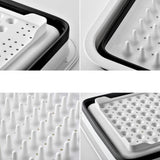 Maxbell Collapsible Dish Drainer Dish Drying Rack Portable Dinnerware Organizer