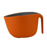 Maxbell Kitchen Fruit Vegetables Strainer Washing Basket Storage Salad Orange Gray