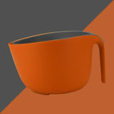 Maxbell Kitchen Fruit Vegetables Strainer Washing Basket Storage Salad Orange Gray