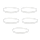 Maxbell 5 x White Gaskets Rubber Sealing O-Ring Replacement for Nutri Ninja Blenders
