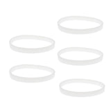 Maxbell 5 x White Gaskets Rubber Sealing O-Ring Replacement for Nutri Ninja Blenders