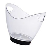 Maxbell LED Luminous Ice Bucket Beer Wine Whisky Cooler Barrel 2L for Club Bar Party