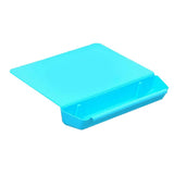Maxbell Cutting Chopping Board with Trough Storage Case Detachable Non-Slip Blue