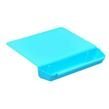 Maxbell Cutting Chopping Board with Trough Storage Case Detachable Non-Slip Blue