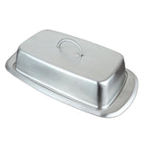 Maxbell Stainless Steel Butter Dish Serving Tray stainless steel  with lid Style03