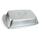 Maxbell Stainless Steel Butter Dish Serving Tray stainless steel  with lid Style03