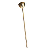Maxbell  Cocktail Bar Mixing Spoon Straws Bartender Tool Long Handle 21.5cm Golden