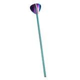 Maxbell Cocktail Bar Mixing Spoon Straws Bartender Tool Long Handle 21.5cm Colorful