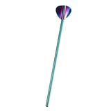 Maxbell Cocktail Bar Mixing Spoon Straws Bartender Tool Long Handle 21.5cm Colorful