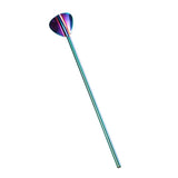 Maxbell Cocktail Bar Mixing Spoon Straws Bartender Tool Long Handle 21.5cm Colorful