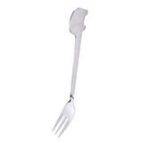 Maxbell Stainless Steel Utensils Coffee Tea Dessert Spoon Fork Silver Fork
