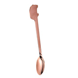 Maxbell Stainless Steel Utensils Coffee Tea Dessert Spoon Fork Rose Gold Spoon