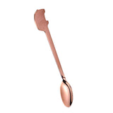 Maxbell Stainless Steel Utensils Coffee Tea Dessert Spoon Fork Rose Gold Spoon