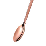 Maxbell Stainless Steel Utensils Coffee Tea Dessert Spoon Fork Rose Gold Spoon