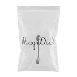 Maxbell Stainless Steel Utensils Coffee Tea Dessert Spoon Fork Black Spoon