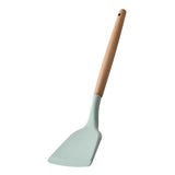 Maxbell Silicone Non Stick Kitchen Cooking Utensil Set Wooden Handle Turner