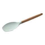 Maxbell Silicone Non Stick Kitchen Cooking Utensil Set Wooden Handle Scoop