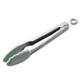 Maxbell Silicone Non Stick Kitchen Cooking Utensil Set Wooden Handle Food Tong