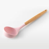 Maxbell Silicone Kitchenware Silicone Cooking Utensil with Wood Handle For Kitchen C