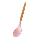 Maxbell Silicone Kitchenware Silicone Cooking Utensil with Wood Handle For Kitchen F