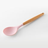 Maxbell Silicone Kitchenware Silicone Cooking Utensil with Wood Handle For Kitchen F