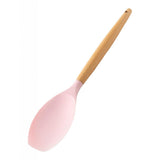 Maxbell Silicone Kitchenware Silicone Cooking Utensil with Wood Handle For Kitchen H