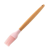 Maxbell Silicone Kitchenware Silicone Cooking Utensil with Wood Handle For Kitchen I