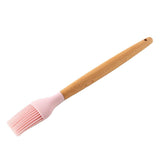 Maxbell Silicone Kitchenware Silicone Cooking Utensil with Wood Handle For Kitchen I