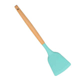 Maxbell Kitchenware Silicone Cooking Utensil with Wood Handle For Kitchen Type 2