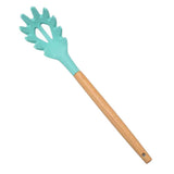 Maxbell Kitchenware Silicone Cooking Utensil with Wood Handle For Kitchen Type 4