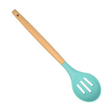 Maxbell Kitchenware Silicone Cooking Utensil with Wood Handle For Kitchen Type 5