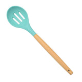 Maxbell Kitchenware Silicone Cooking Utensil with Wood Handle For Kitchen Type 5