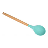 Maxbell Kitchenware Silicone Cooking Utensil with Wood Handle For Kitchen Type 6