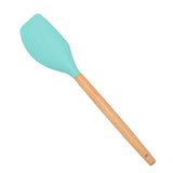 Maxbell Kitchenware Silicone Cooking Utensil with Wood Handle For Kitchen Type 7