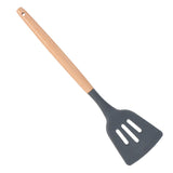 Maxbell 1pc Silicone Cooking Utensils Kitchen Utensil Set Spatula Salad Tongs A