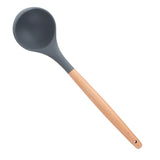 Maxbell 1pc Silicone Cooking Utensils Kitchen Utensil Set Spatula Salad Tongs C