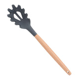 Maxbell 1pc Silicone Cooking Utensils Kitchen Utensil Set Spatula Salad Tongs D