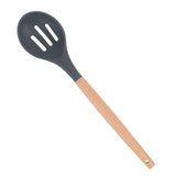 Maxbell 1pc Silicone Cooking Utensils Kitchen Utensil Set Spatula Salad Tongs E