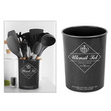 Maxbell 1pc Silicone Cooking Utensils Kitchen Utensil Set Spatula Salad Tongs L