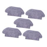 Maxbell 5pcs Sweeping Robot Accessories Wet Mop Cloth Vacuum Cleaner Replacement