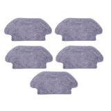Maxbell 5pcs Sweeping Robot Accessories Wet Mop Cloth Vacuum Cleaner Replacement