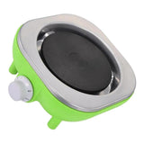 Maxbell Mini Electric Stove Home Travel Hot Plate Burner Heater 220V 500W 50HZ Green