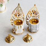 Maxbell Vintage Gold Incense Burner Creative Luxury Home Incense Burner White Gold