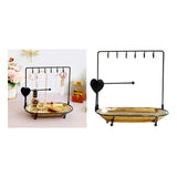 Maxbell Jewelry Organizer Stand Ceramic Jewelry Holder Table Jewelry Display Rack C