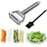 Maxbell Fruit Vegetable Peeling Tool Stainless Steel Grater Handheld Kitchen Gadget