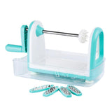 Maxbell Multi-functional Vegetable Hand-Operated Spiral Slicer Cutter 4 Blades