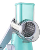 Maxbell Vegetable Cutter Shredder Cheese Grater Multi-function Kitchen Gadgets Blue