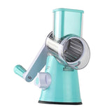 Maxbell Vegetable Cutter Shredder Cheese Grater Multi-function Kitchen Gadgets Blue
